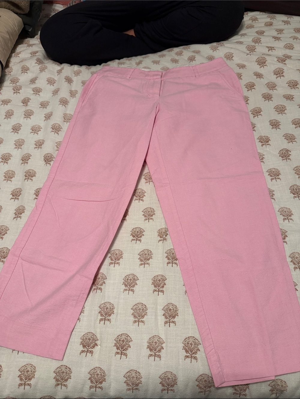 J. Crew Pink Capri pants